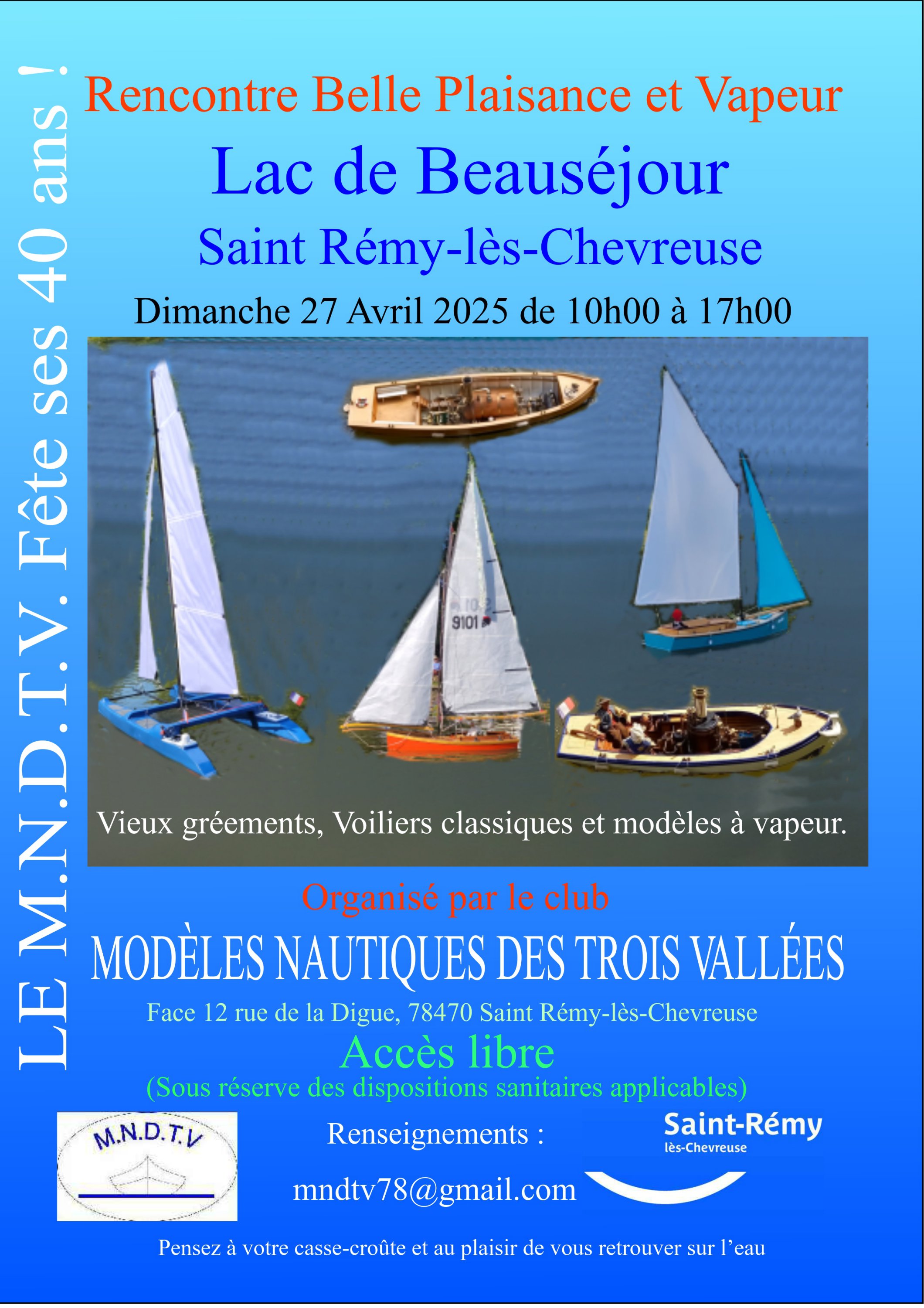 affiche SAINT REMY LES CHEVREUSES 2025